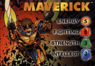 Maverick 4-Grid Character Card